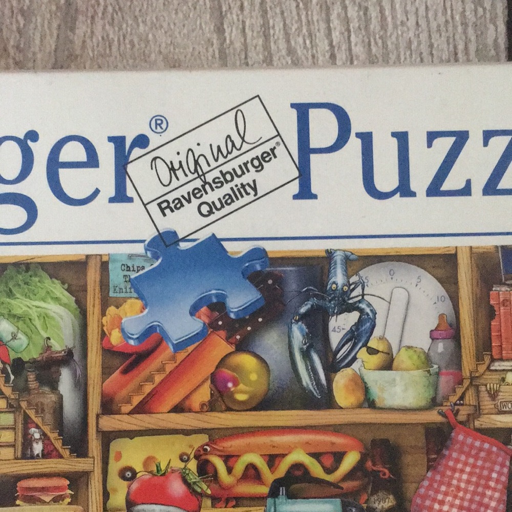 Ravensburger 1000 Piece Puzzle - Kitchen Cupboard, New in Package! - Picture 5 of 11